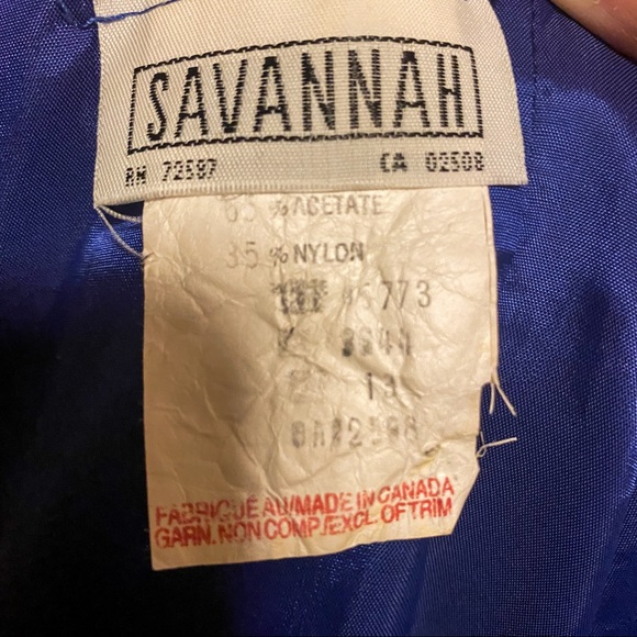 90s Vintage Crushed Velvet Spaghetti Strap Maxi Dress - Picture 6 of 6